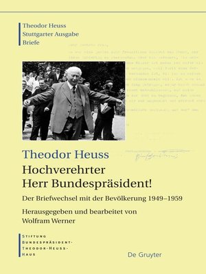 cover image of Hochverehrter Herr Bundespräsident!